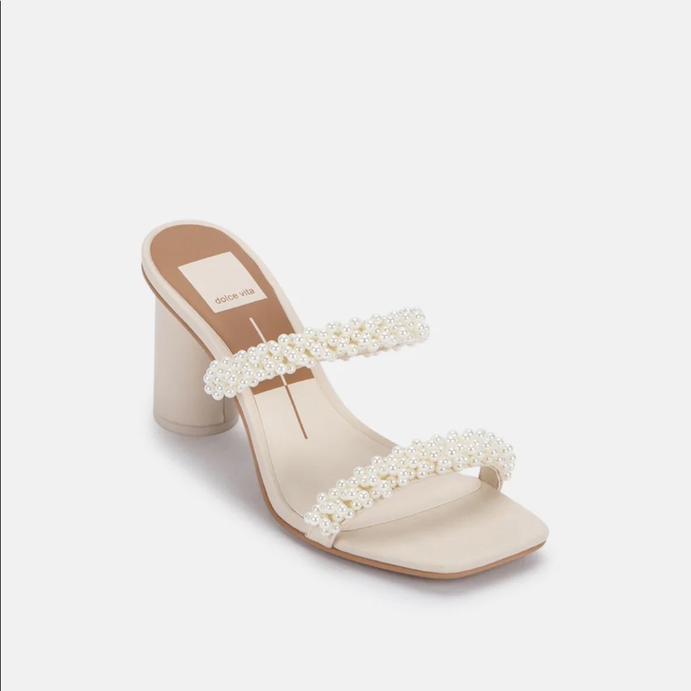 Noel Heels Vanilla Pearl Dolce Vita
